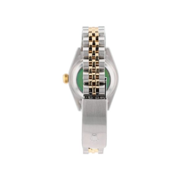 Rolex Ladies Datejust 26mm Gray Jubilee Diamond Dial Fluted Jubilee Band 69173